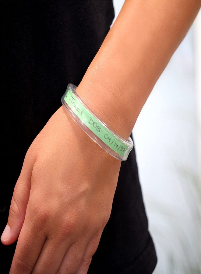 Mabis 160 Pack Refill Inserts for Mabis Softlink ID Comfort Bands (#190) Medical Alert Bracelets for Women and Men, Hospital and Medic Alert ID, Allergy Insert, Road Identification, Multi-Colored - Image 5